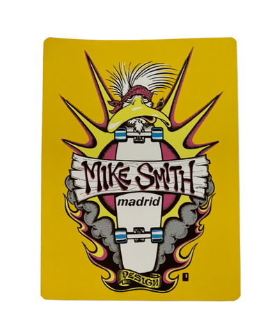 Madrid Mike Smith Skateboard Sticker