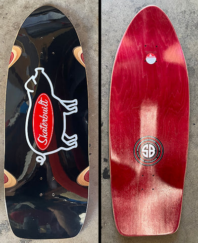 SkaterBuilt 12” Pig Skateboard Deck