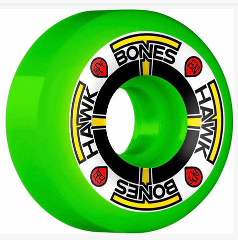 Powell Peralta Tony Hawk 60mm T Bones Wheels - GREEN