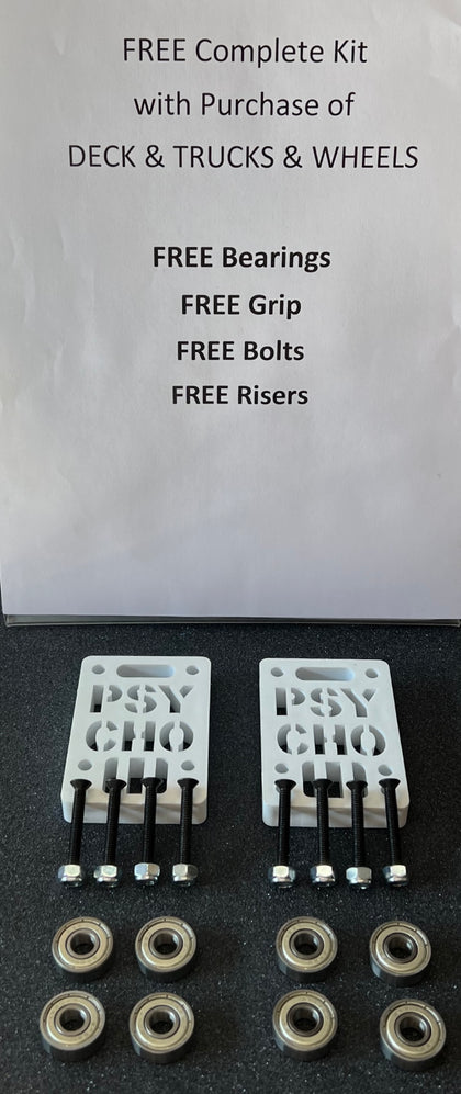 FREE KIT >with Purchase< of Deck & Trucks & Wheels