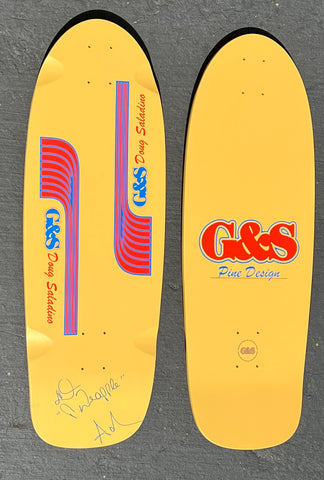 G&S Doug PineApple Saladino PineDesign-III 'THEN' Reissue Skateboard Deck