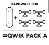 Skateboard Qwik Trucks Kit-A