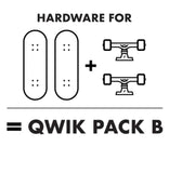 Skateboard Qwik Trucks Kit-B