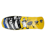 Schmitt Stix JOE LOPES BBQ Modern concave Skateboard Deck - YELLOW